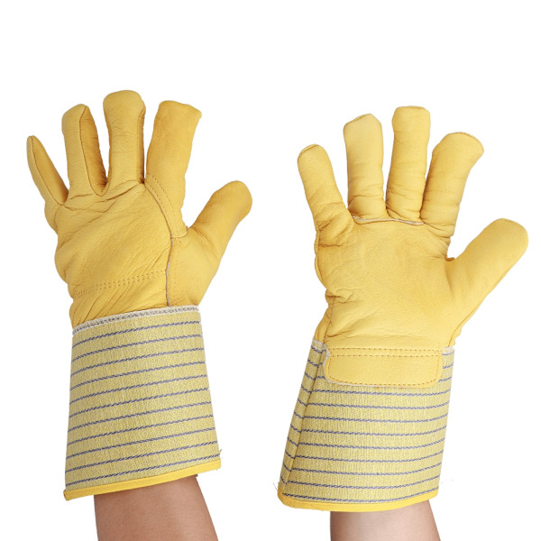 -180 ℃ til -250 ℃ Kuldebestandige varme vinterhandsker Vindtætte Vandtætte Lange manchetter Flydende Nitrogen Håndbeskyttelse Unisex