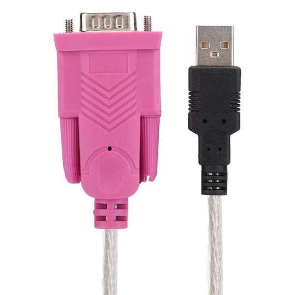 USB 2.0 til RS232 Seriel Port Kabel Konverter DB9 Universal Hanstik Kabel 1,5 Meter