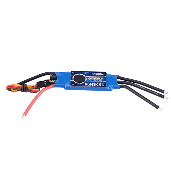 ZTW AL 40A ESC Elektrisk Fartskontroller 5V / 3A BEC for 400-500 Fastvinget Fly