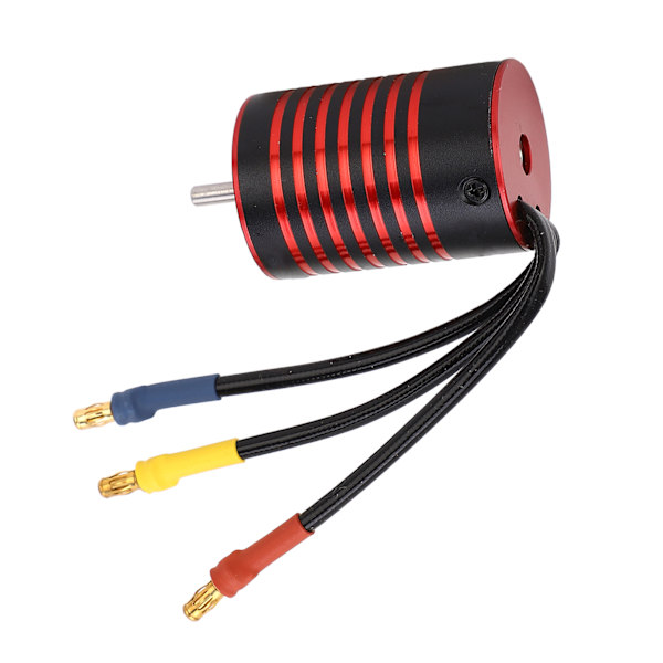 Borstlös motor för RC-bil, 4 poler, för 1/14 1/16 fjärrstyrd bil, tillbehör, 5800KV