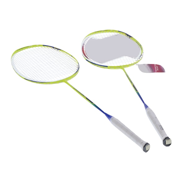 SG8042 2-spelare Badminton Racket Set Lättvikts Kolfiber Dubbla Racketar för Vuxna