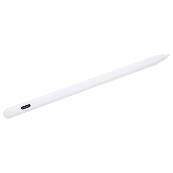 Kapacitiv pen aktiv skærmberøring Universal Stylus til iPad Tablet PC til Android-telefon Hvid