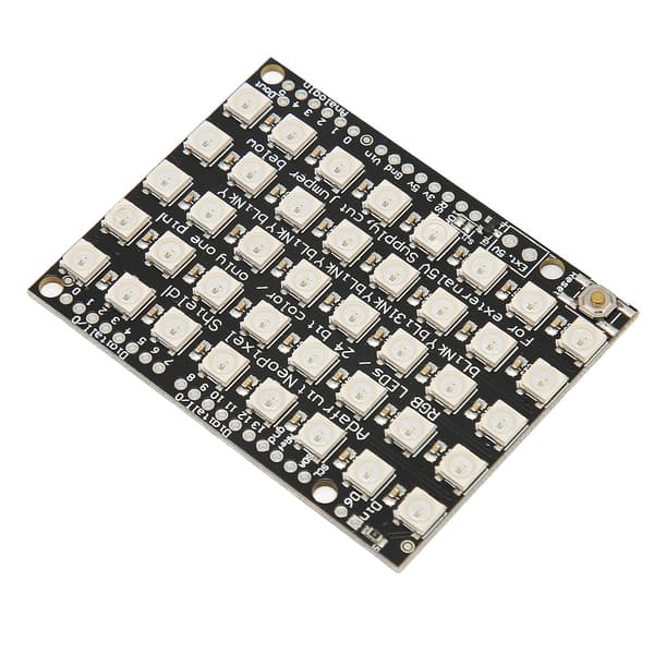 WS2812B 5050 RGB LED Integreret Driver 5x8 40 Bits Fuld Farve Lys Udviklingskort til Hotel