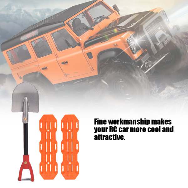 Simuleringsskyffel Oilcan Rack set Passar för Hsp 1/10 RC-bil