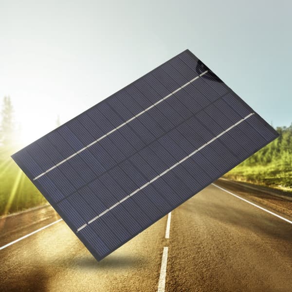 4,2W 18V Bærbar Effektiv Polykrystallinsk Silikon Solcellepanel for DIY Strømmlader