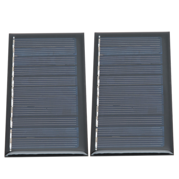 2 kpl aurinkokennoa 0,5 W 5,5 V polykiteinen piisiru aurinkokennolevy DIY-projektiin
