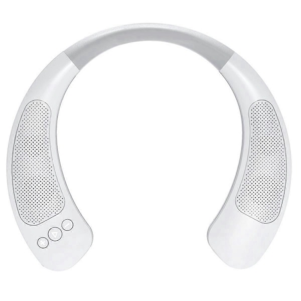 Niskaan asennettava langaton Bluetooth 5.0 -tilaäänikaiutin, valkoinen