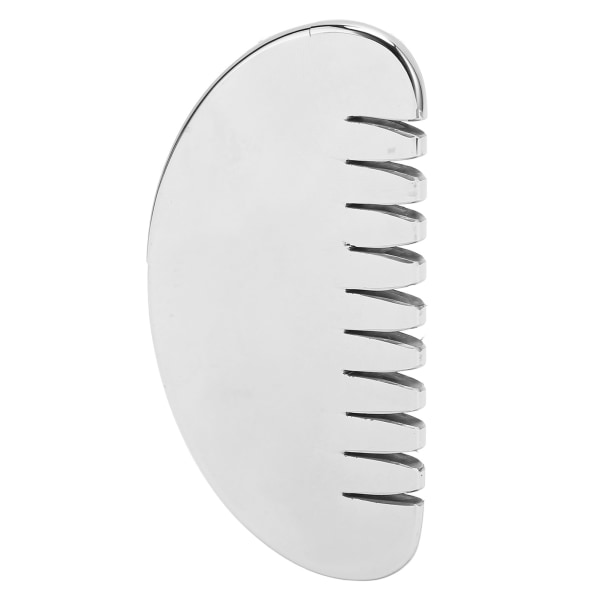 Gua Sha-kam Terahertz-kam Energistone Terahertz Guasha Skrapning Hårbottenkam för huvudmassage Meridianbehandling