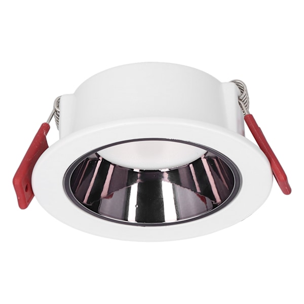 6W LED-downlight 3 färger dimbar 360LM infälld taklampa för köpcenter sovrum hotell 220V