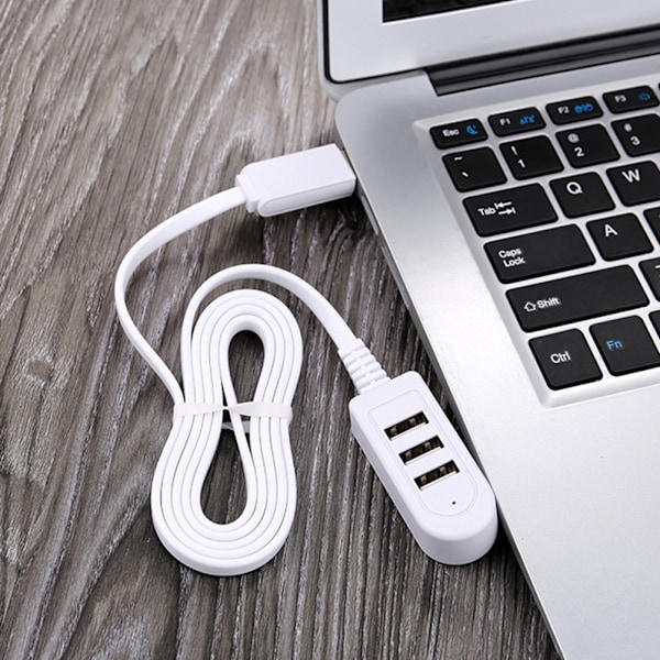 USB3.0 HUB 3-porters splitter, høyhastighets multiport-utvidelse ekspander splitter