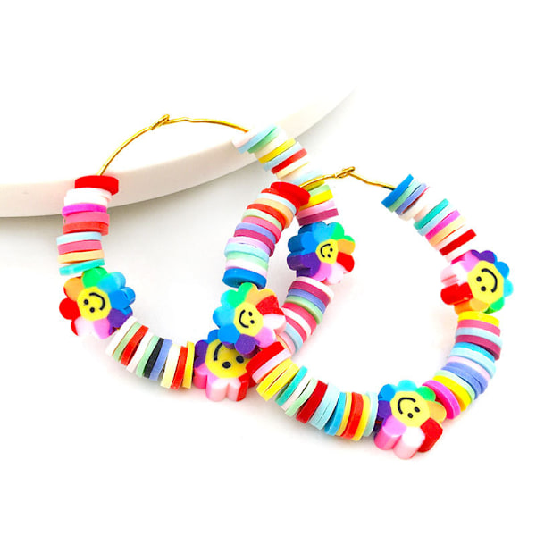 990 st ljushåls pärlor i ljusa färger Olika stilar DIY lera pärla kit för smycken armband halsband gör 15 rutnät 990 st
