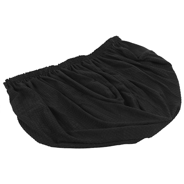 Vanntett polyester sofa setetrekk vaskbart pustende overtrekk hjemmemøbelbeskytter svart enkelt sete
