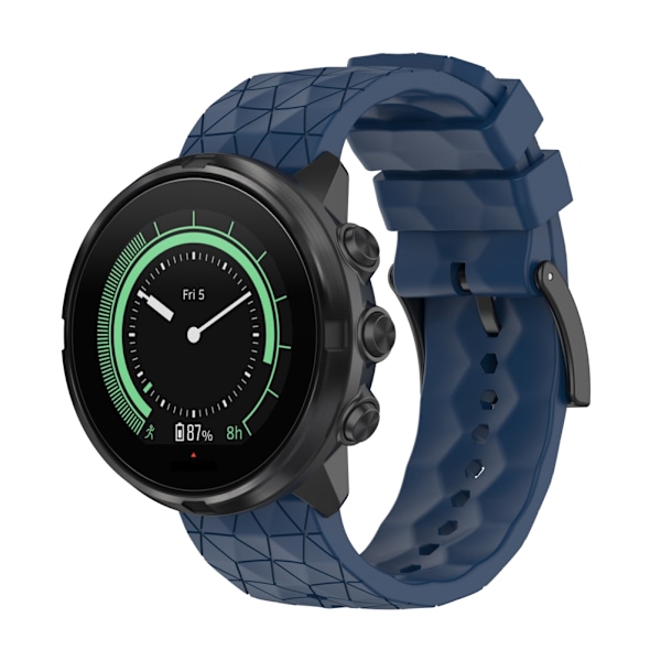 Silikone Rem til Suunto 9 Smartwatch GPS/til SUUNTO 9 Baro Sport Wrist HR Udskiftningsrem