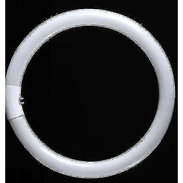 Ringlampe Trefarvet T5-hvidt Lys 22w Ydre Diameter 18cm (22w)
