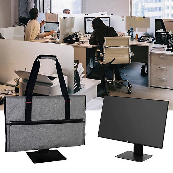 Polstret nylon taske til transport - Transport af LCD-skærme, computere, monitorer og tv'er 72*54cm
