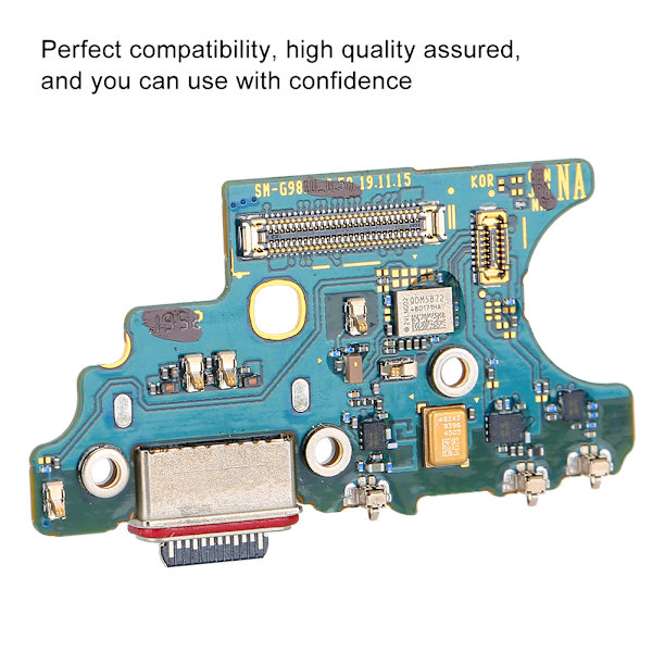 USB-opladningsinterface Flex-kabel udskiftning til Samsung S20 5G G981U mobiltelefon
