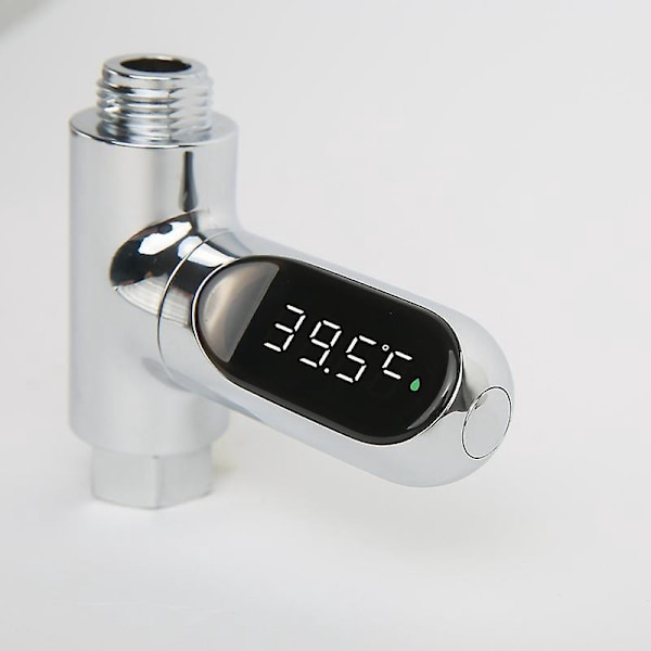 360° Rotationsbar LED Digital Duschtermometer för Babybad - Fahrenheit/Celsius Display