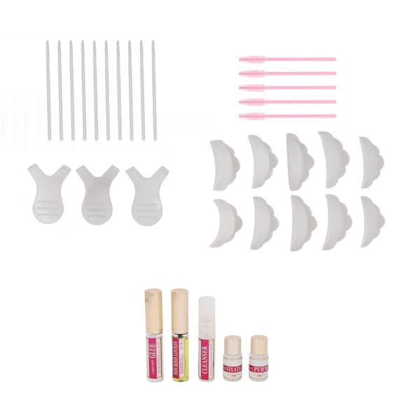Vipper Løft Kit Semi Permanent Trygg Nærende Komplett Profesjonell Øyenvippe Perm Krøller Kit 29ml Væske