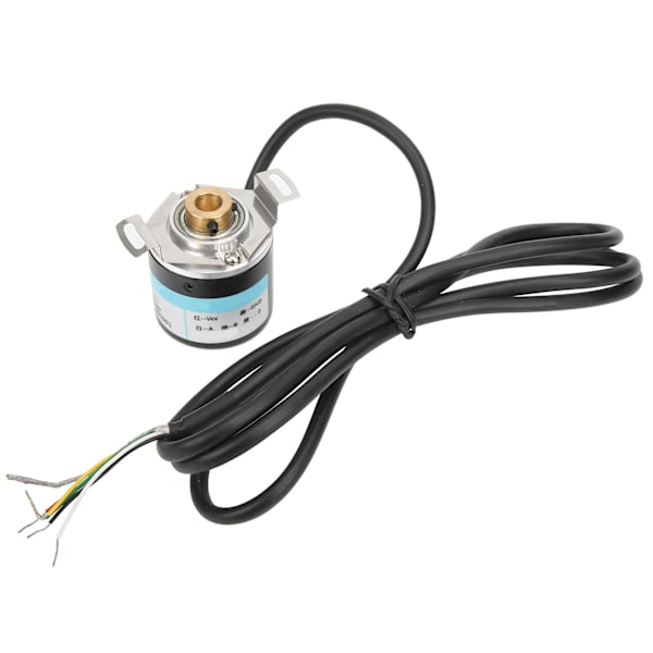 ABZ Encoder Incremental 3-faset 6mm halv hulaksel motorreduktionsudstyr DC524V(C38S6G5-1000Z-G24N)