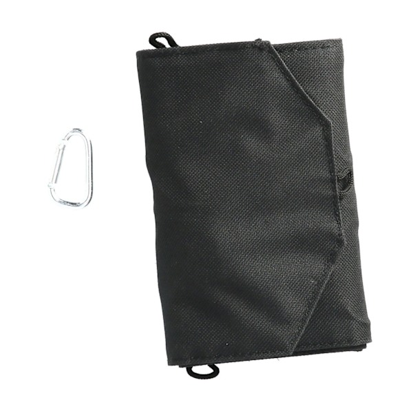Foldbart solcellepanel krystallinsk silicium bærbar oplader 10,5W 5-6V med USB-interface