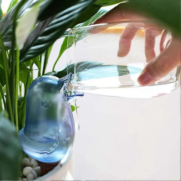 3 stk. Dryppvanningssett Automatisk Vanningsenhet Fugleform Plantevanner Innendørs Plantesprinkler Utendørs Dekor Blomsterpotte