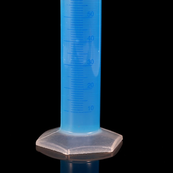 Mätcylindrar Glas 100 ml Plast graderad cylinder korrosionsbeständighet