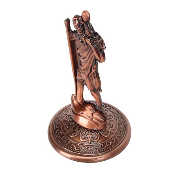 Jesus Statue Ornament Legering Kristne Ornamenter Jesus Kristus Figur Ornament til hjemmet Bil Kontordekoration Bronze