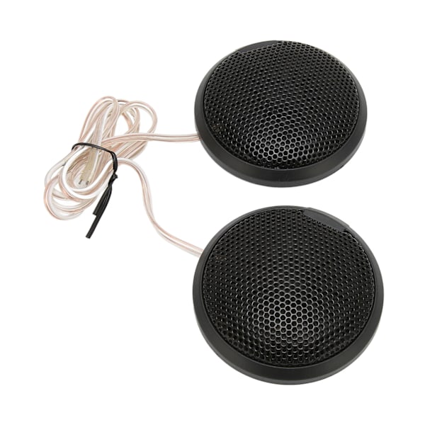 Para bil Mini Dome Diskanthögtalare 20W 105dB rund högtalarsticka på infällt universal