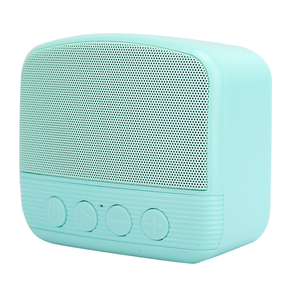 Trådlös Bluetooth-ljus liten sprickljudshögtalare bärbar ljudmobiltelefon utomhus mini subwoofergrön
