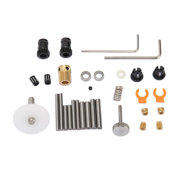 3D-printer spiralgear-sæt nanobelagt højpræcision assorteret længde direkte drev gear-sæt til Ender 3 CR10 CR10S