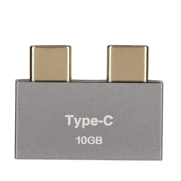 2 Type C -uros Type C -naaras -adapteri Macbookin latausdataportin suojaamiseen