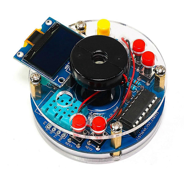 USB Luftfuktare Elektronisk DIY Lödningssats Kretskort OLED-Display