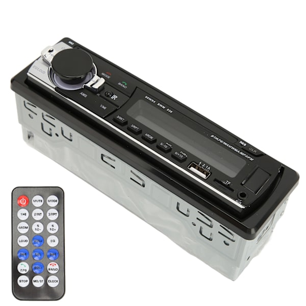 Auton stereot Bluetooth 5.0 Värikäs valaistus FM Häviötön äänenlaatu Autoradion vastaanotin MP3 WMA WAV FLAC