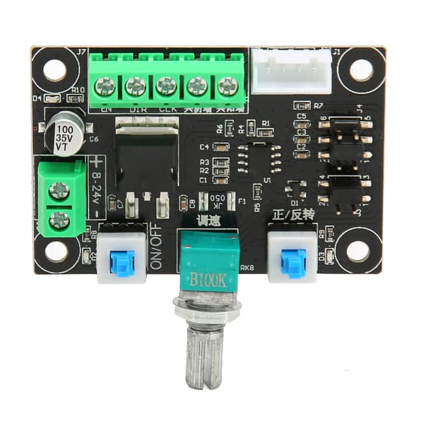 Justerbar Stepper Motor Controller 3 Frekvens Reversibel PWM Pulssignalgenerator för Industri