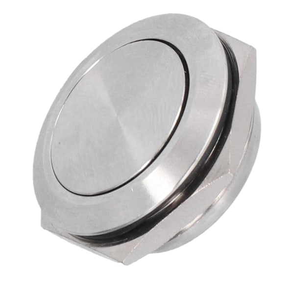 5 stk flat toppknappbryter rustfritt stål vanntett skrueterminal Strømtilbehør 0‑220V25mm