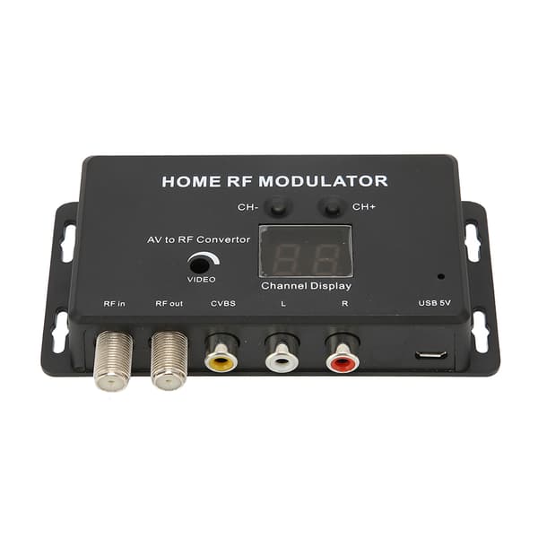 M70RV TV Link Modulator Støtte PAL/NTSC Profesjonell AV til RF-omformer for AV-kilde dekoderbokser