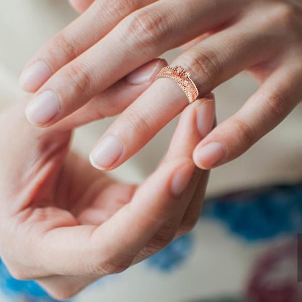 Til Min Datter Angst Ring Kvinders Finger Ring