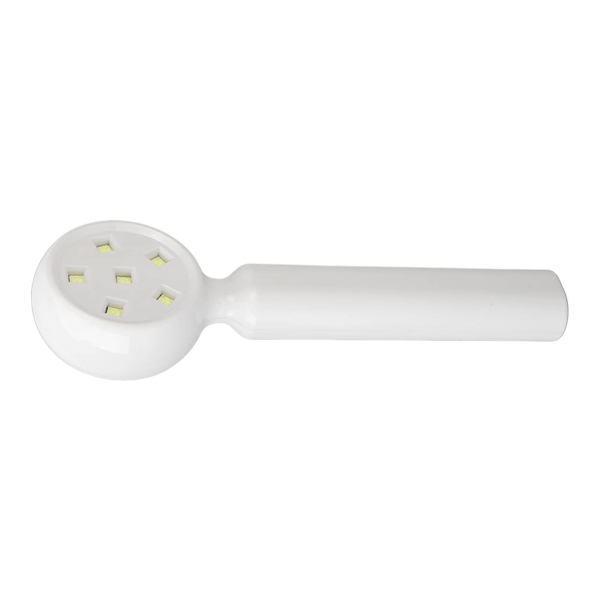 Håndholdt neglelampe Hurtigtørrende 6 lyschips 2 timer genopladeligt LED UV neglelys 18W