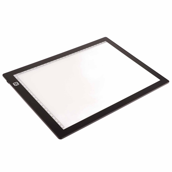 Kopieringsbrett A4 LED-lys Transparent animasjonskunst Bærbar tegneplate A4‑J02 Hemming