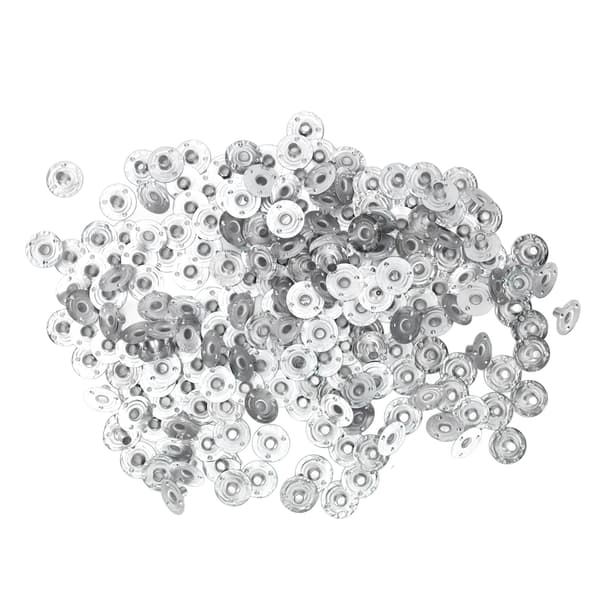 200 stk. vekefliker DIY metallbase vekeholderfliker for laging av stearinlys