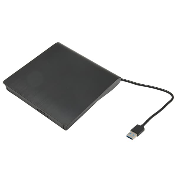 USB3.0 Extern DVD-brännare Ultratunn Extern DVD-enhet med USB C-adapter för bärbara datorer stationära datorer PC