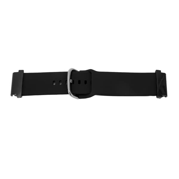 Udskiftningsarmbånd 20 mm Vandtæt Blød Quick Release Silikone Urrem til Garmin Fenix 7S Sort