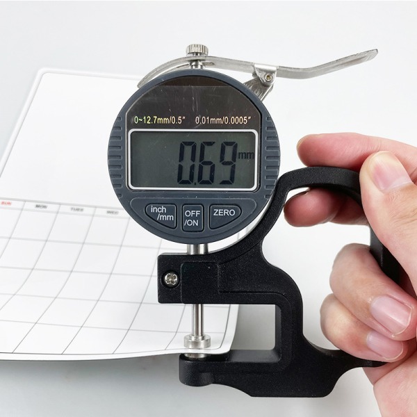 Magnetisk kjøleskapskalender Tørrslettbar whiteboardplanlegger Magnetisk notatblokk for kjøleskap