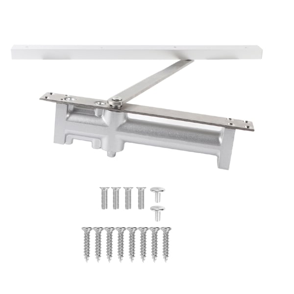 Automatisk positionering av aluminium Dold hydraulisk buffertdörrstängare 80KG Hårdvarubeslag