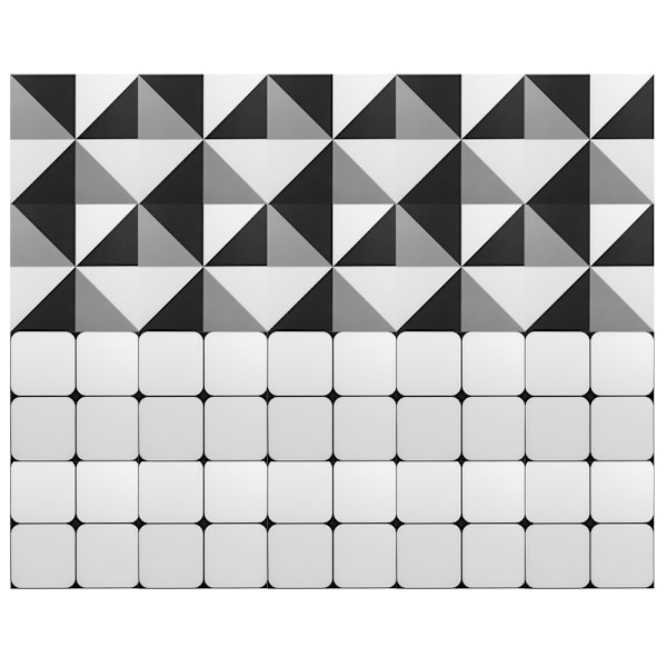 20 kpl/setti 10x10cm keittiö kylpyhuone vedenpitävä liukumaton laatta lattia seinätarra koriste
