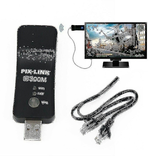 Yhteensopiva Samsung Smart TV LAN-adapterin Ethernet Wifi langattoman adapterin kanssa
