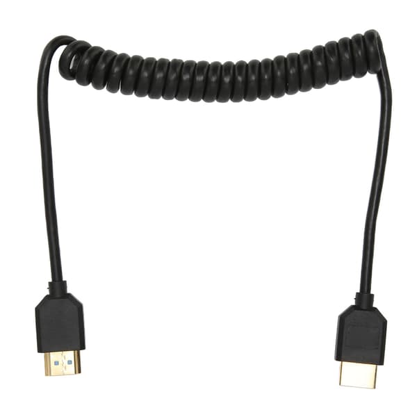 Højhastigheds HD Multimedia Interface Spiralkabel 8K 60Hz Plug and Play Højhastigheds HD Multimedia Interface Spiralkabel