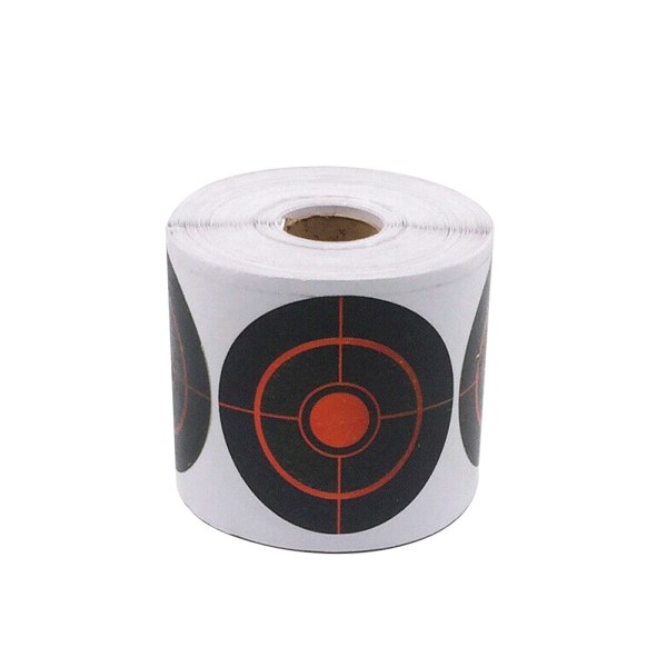 250 st Roll Splatter Target Sticker Starkt självhäftande Shooting Splatter Targets Stickers Splatterburst Targets 7,5 cm Diameter