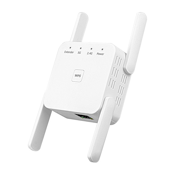 WiFi-kantamanlaajennin Verkkoportti Seinäpistoke Langaton Rele 1200M Kaksi Taajuutta 100‑240VUS Pistoke
