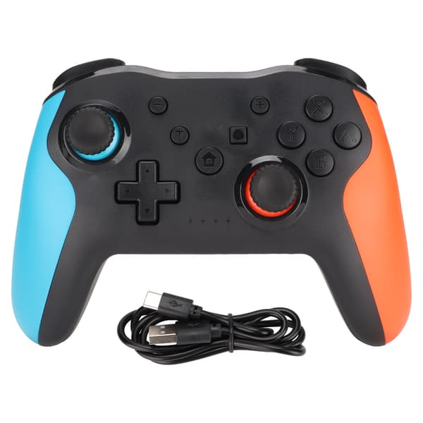 Trådløs kontroller Bluetooth Gamepad med Turbo 6 akser Gyroskop Vibrasjon N for Switch for PS3 for PC for Android